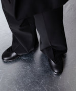 画像をギャラリービューアに読み込む, 【 SINE &amp; COSINE 】JOHAN / SNEAKER VIBRAM ZEGAMA - WASHED COW / BRUSHED SUEDE BLACK
