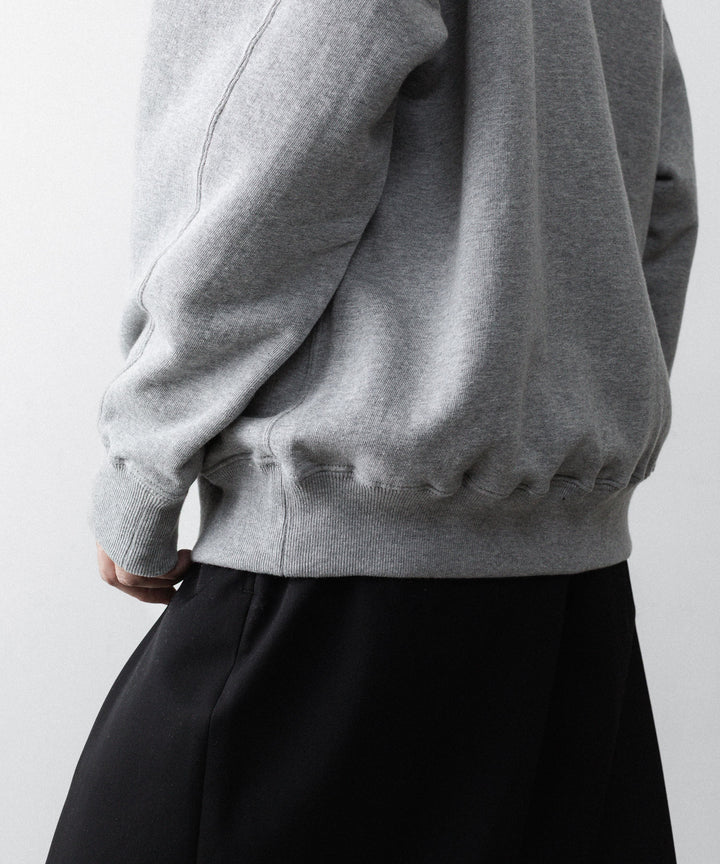 ssstein(シュタイン)の LOOPWHEEL COTTON SWEAT LS - GREYの公式通販サイトsession福岡セレクトショップ