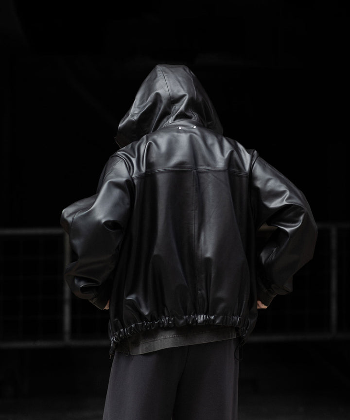 ssstein(シュタイン)のLEATHER HOODED SHORT JACKET - BLACKの公式通販サイトsession福岡セレクトショップ