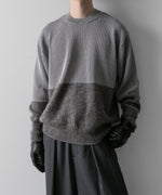 画像をギャラリービューアに読み込む, ssstein(シュタイン)の24AWコレクション MOHAIR GLITTER KNIT COMBINATION LS - GREIGE 公式通販サイトsession福岡セレクトショップ
