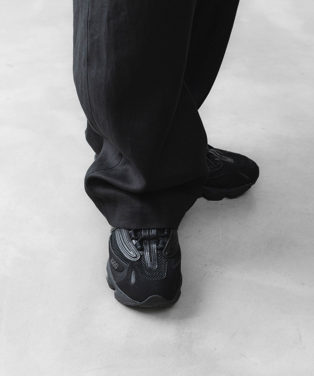 ssstein(シュタイン)のLIGHT LINEN WIDE EASY TROUSERS - BLACKの公式通販サイトsession福岡セレクトショップ