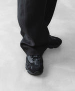画像をギャラリービューアに読み込む, ssstein(シュタイン)のLIGHT LINEN WIDE EASY TROUSERS - BLACKの公式通販サイトsession福岡セレクトショップ
