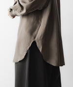 画像をギャラリービューアに読み込む, ssstein(シュタイン)のCUPRO FIBRIL OVERSIZED LS SHIRT - KHAKIの公式通販サイトsession福岡セレクトショップ
