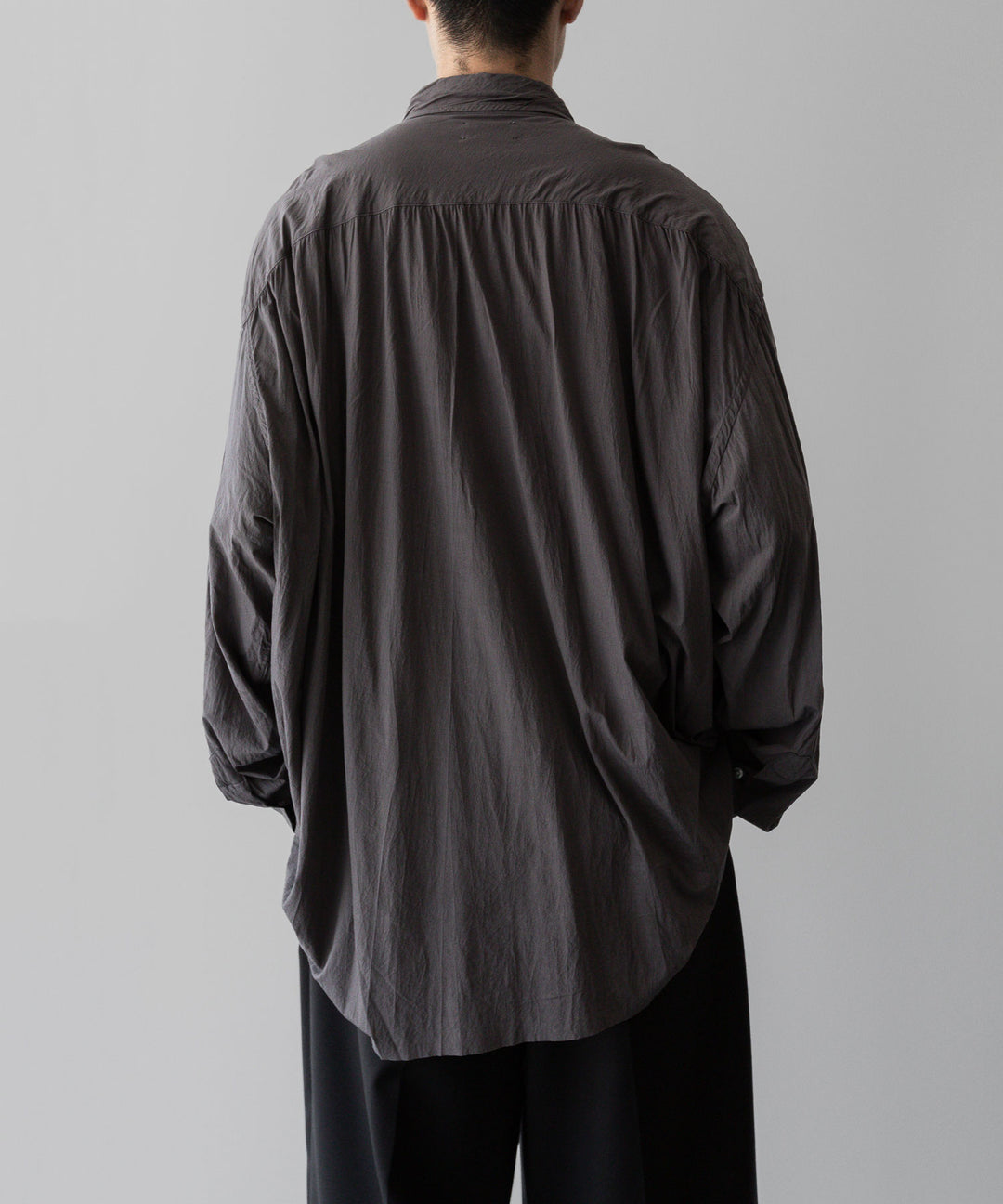KANEMASA PHIL.-カネマサフィルの46G ARTISAN SHIRTのCHARCOAL公式通販サイトsession福岡セレクトショップ