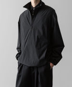 画像をギャラリービューアに読み込む, ssstein(シュタイン)の24AWコレクション WINDBREAKER NYLON HALF ZIP PULLOVER - BLACK 公式通販サイトsession福岡セレクトショップ
