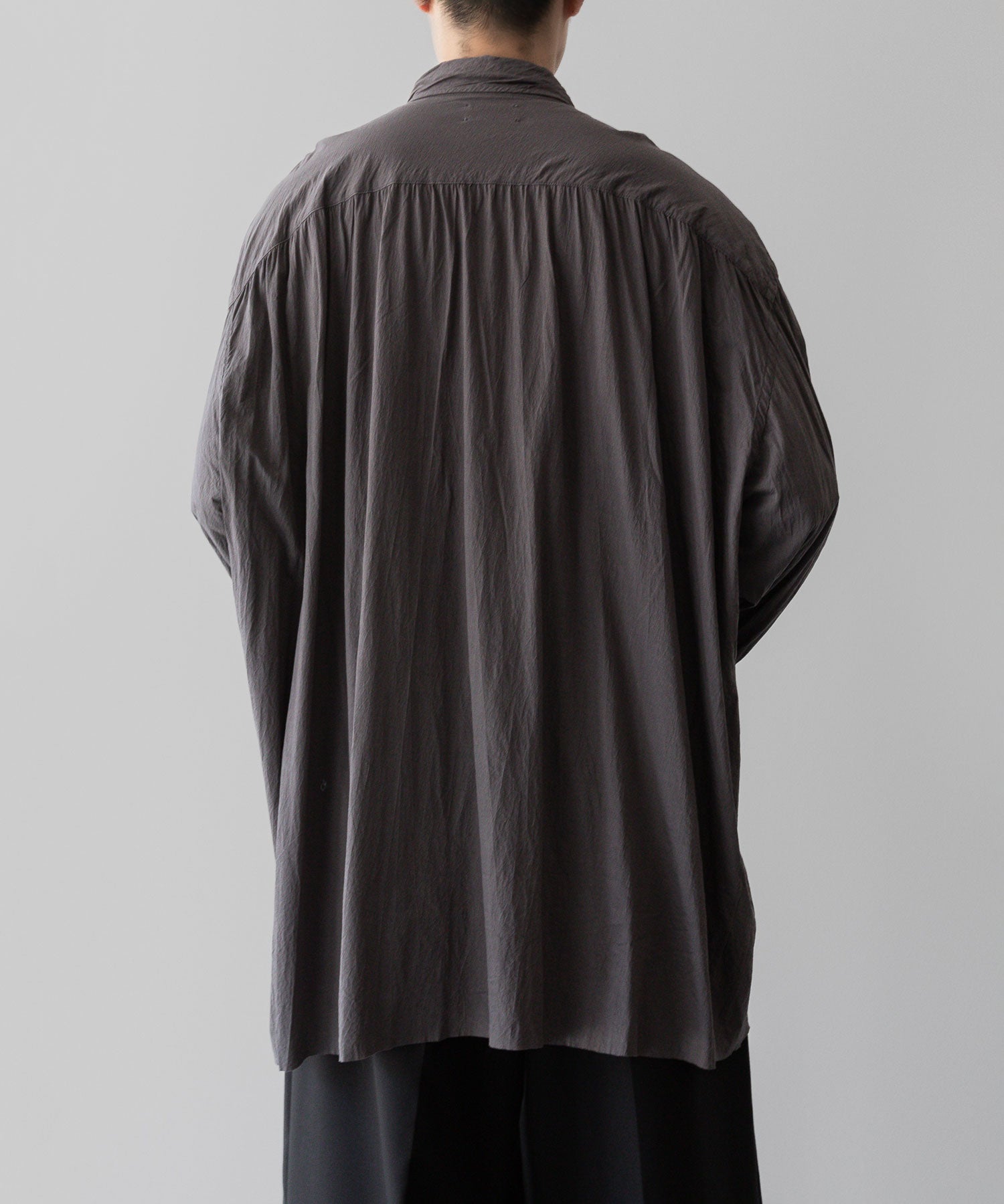 KANEMASA PHIL.-カネマサフィルの46G ARTISAN SHIRTのCHARCOAL公式通販サイトsession福岡セレクトショップ