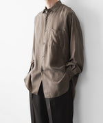 画像をギャラリービューアに読み込む, ssstein(シュタイン)のCUPRO FIBRIL OVERSIZED LS SHIRT - KHAKIの公式通販サイトsession福岡セレクトショップ
