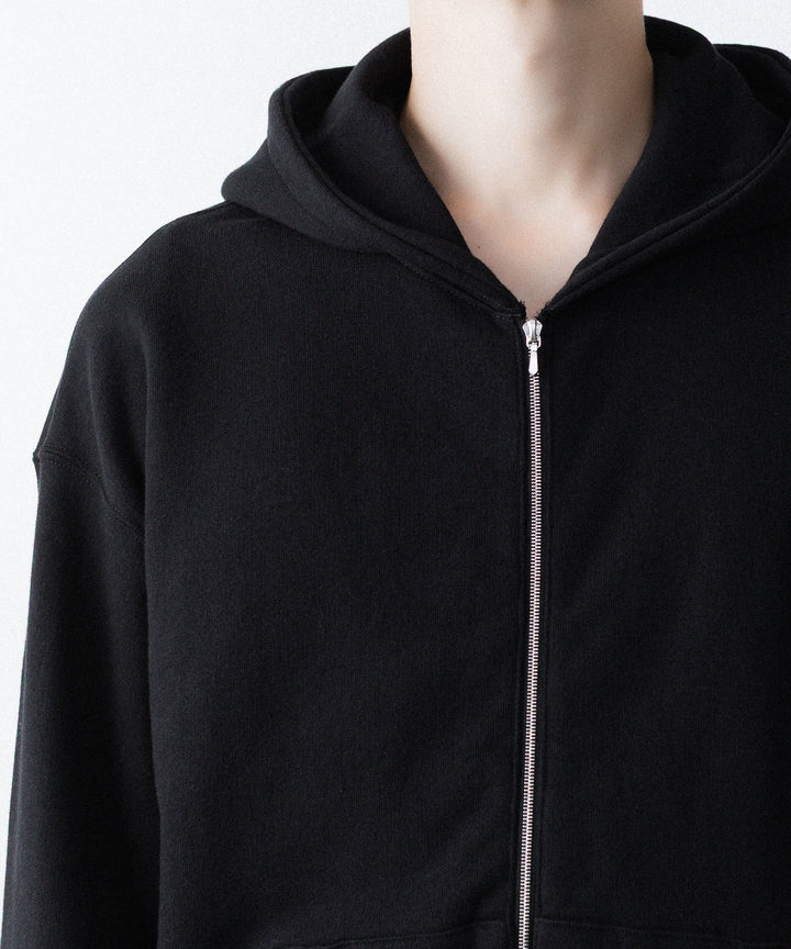 ssstein(シュタイン)のLOOPWHEEL COTTON SWEAT ZIP HOODY - BLACKの公式通販サイトsession福岡セレクトショップ