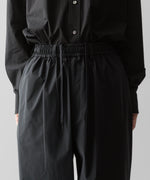 画像をギャラリービューアに読み込む, ssstein(シュタイン)の24AWコレクション WINDBREAKER EASY WIDE TROUSERS - BLACK 公式通販サイトsession福岡セレクトショップ
