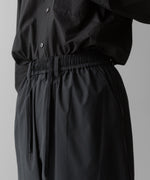 画像をギャラリービューアに読み込む, ssstein(シュタイン)の24AWコレクション WINDBREAKER EASY WIDE TROUSERS - BLACK 公式通販サイトsession福岡セレクトショップ
