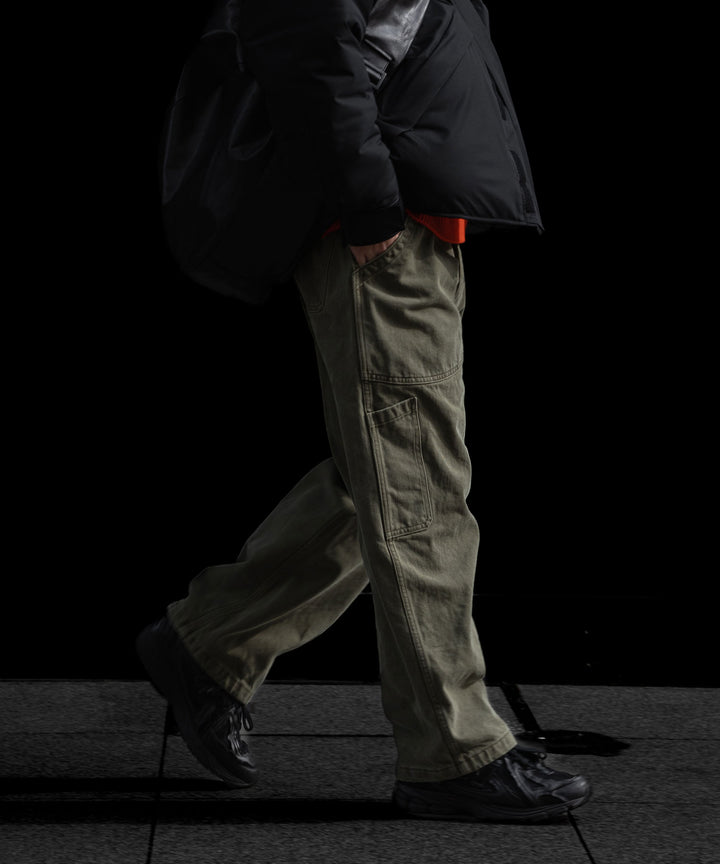 INTÉRIM(インテリム)のUSED WASHED HEAVY PIMA TWILL FRENCH AIR FORCE MECHANIC PANTS - U.OLIVEの公式通販サイトsession福岡セレクトショップ