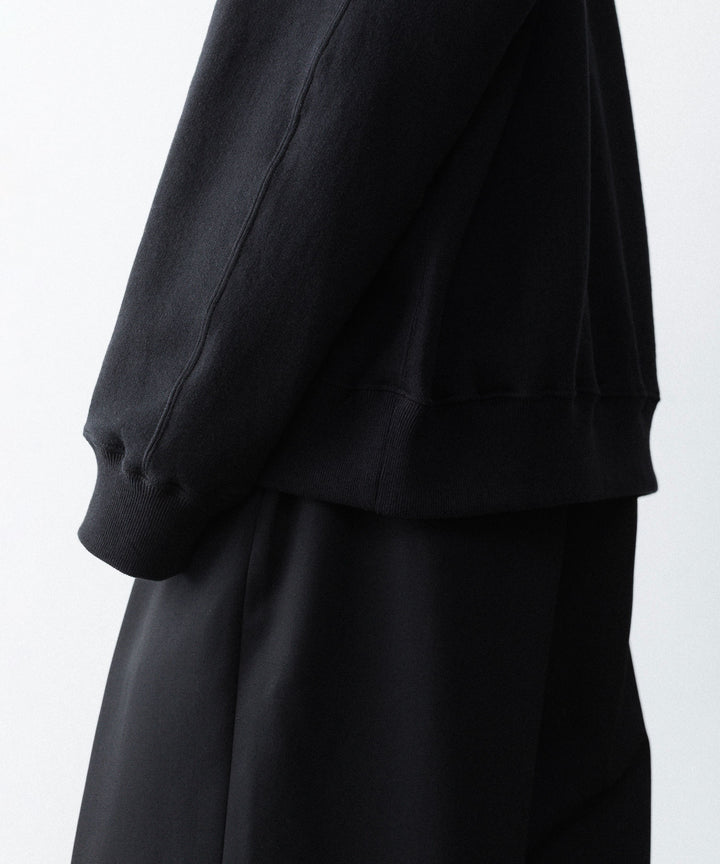 ssstein(シュタイン)のLOOPWHEEL COTTON SWEAT ZIP HOODY - BLACKの公式通販サイトsession福岡セレクトショップ
