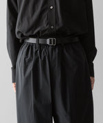 画像をギャラリービューアに読み込む, ssstein(シュタイン)の24AWコレクション WINDBREAKER EASY WIDE TROUSERS - BLACK 公式通販サイトsession福岡セレクトショップ
