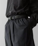 画像をギャラリービューアに読み込む, ssstein(シュタイン)の24AWコレクション WINDBREAKER EASY WIDE TROUSERS - BLACK 公式通販サイトsession福岡セレクトショップ
