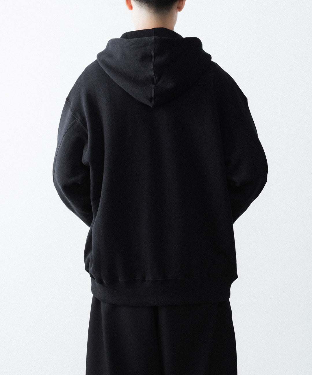 ssstein(シュタイン)のLOOPWHEEL COTTON SWEAT ZIP HOODY - BLACKの公式通販サイトsession福岡セレクトショップ