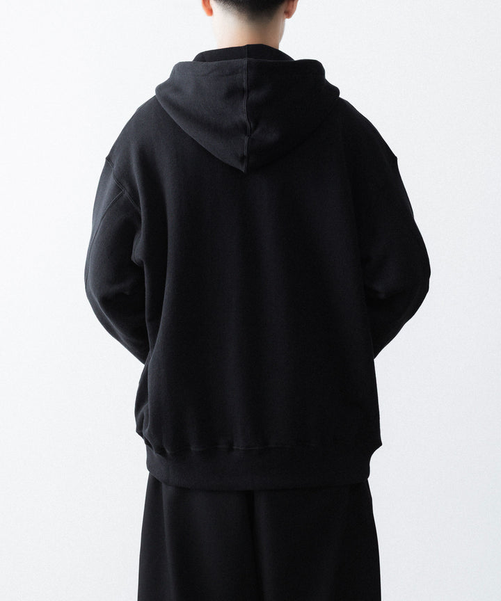 ssstein(シュタイン)のLOOPWHEEL COTTON SWEAT ZIP HOODY - BLACKの公式通販サイトsession福岡セレクトショップ