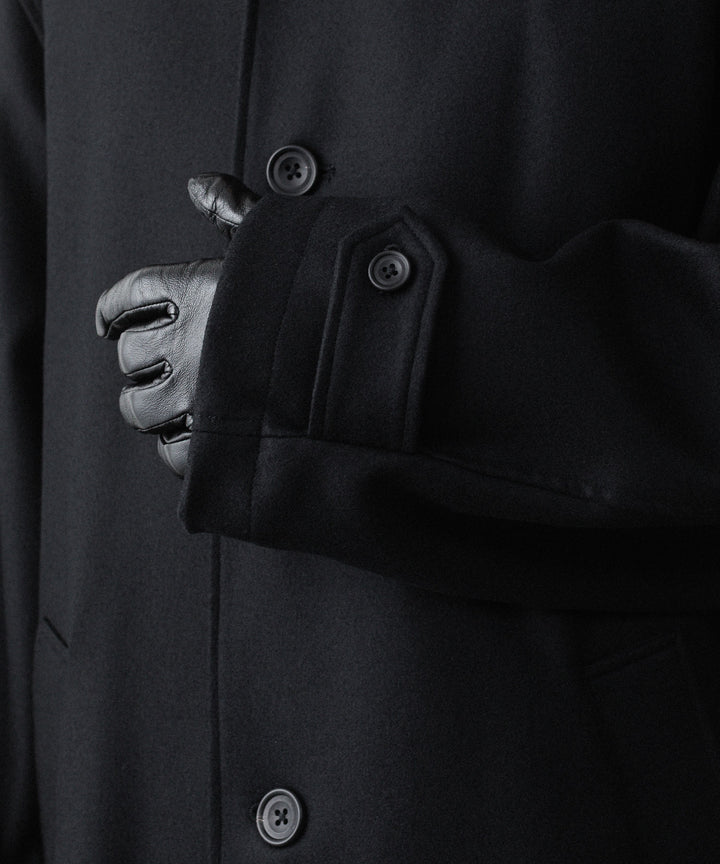 ssstein(シュタイン)のWOOL MELTON OVERSIZED INVESTIGATED COAT - BLACKの公式通販サイトsession福岡セレクトショップ
