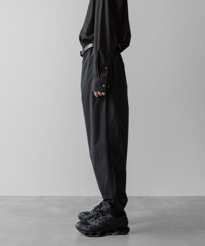 ssstein(シュタイン)の24AWコレクション WINDBREAKER EASY WIDE TROUSERS - BLACK 公式通販サイトsession福岡セレクトショップ