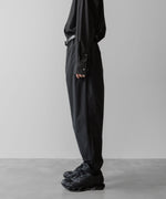 画像をギャラリービューアに読み込む, ssstein(シュタイン)の24AWコレクション WINDBREAKER EASY WIDE TROUSERS - BLACK 公式通販サイトsession福岡セレクトショップ
