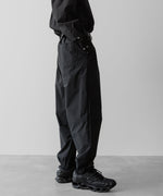 画像をギャラリービューアに読み込む, ssstein(シュタイン)の24AWコレクション WINDBREAKER EASY WIDE TROUSERS - BLACK 公式通販サイトsession福岡セレクトショップ
