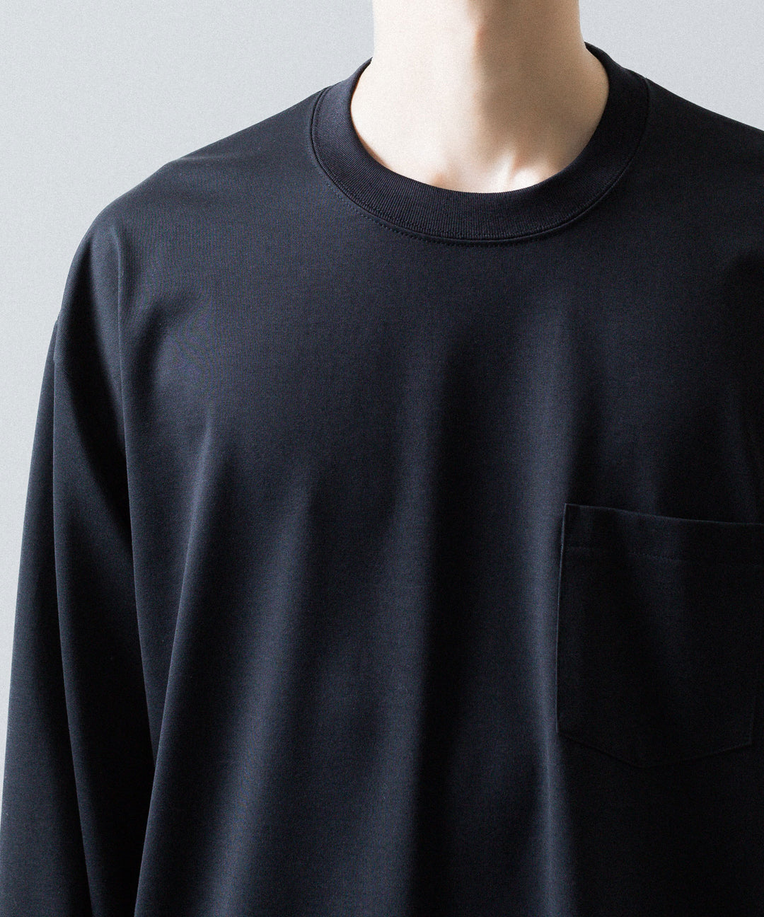ssstein(シュタイン)のOVERSIZED LONG SLEEVE POCKET TEE - DARK NAVYの公式通販サイトsession福岡セレクトショップ
