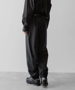 画像をギャラリービューアに読み込む, ssstein(シュタイン)の24AWコレクション WINDBREAKER EASY WIDE TROUSERS - BLACK 公式通販サイトsession福岡セレクトショップ
