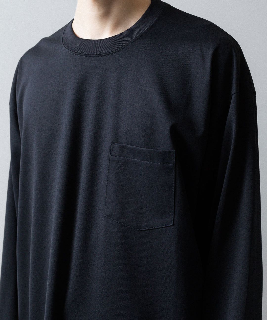 ssstein(シュタイン)のOVERSIZED LONG SLEEVE POCKET TEE - DARK NAVYの公式通販サイトsession福岡セレクトショップ