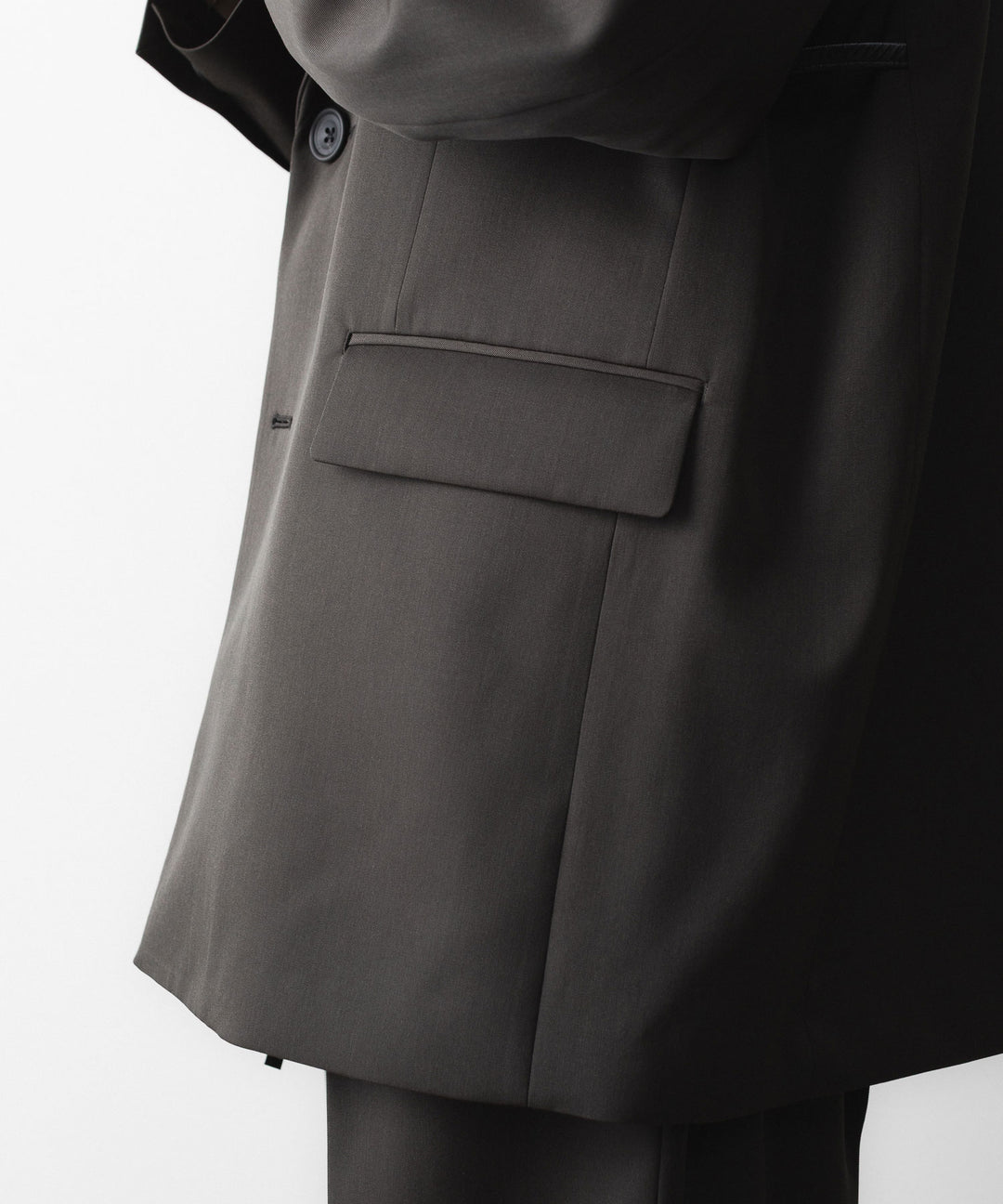 ssstein(シュタイン)のOVERSIZED SINGLE BREASTED LONG JACKET - GREY KHAKIの公式通販サイトsession福岡セレクトショップ
