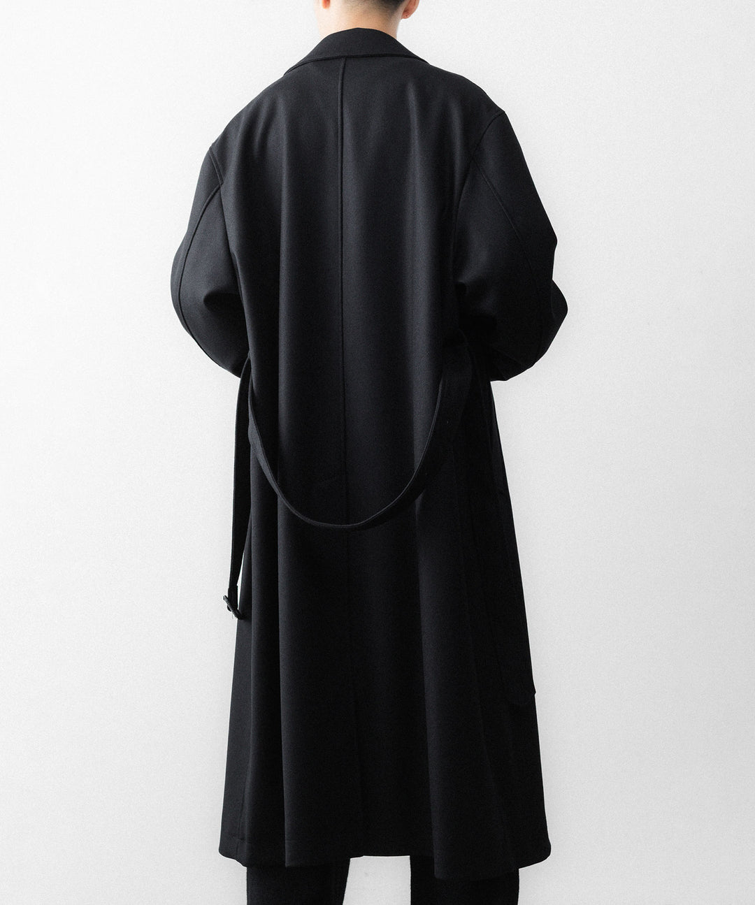 ssstein(シュタイン)のWOOL MELTON OVERSIZED INVESTIGATED COAT - BLACKの公式通販サイトsession福岡セレクトショップ