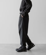 画像をギャラリービューアに読み込む, ssstein(シュタイン)の24AWコレクション WINDBREAKER EASY WIDE TROUSERS - BLACK 公式通販サイトsession福岡セレクトショップ
