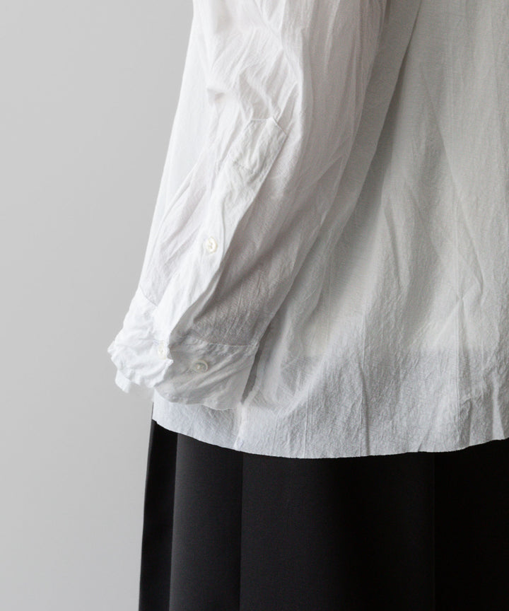 KANEMASA PHIL.-カネマサフィルの46G ARTISAN SHIRTのWHITE公式通販サイトsession福岡セレクトショップ