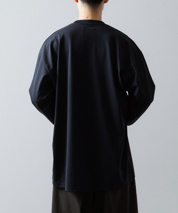 ssstein(シュタイン)のOVERSIZED LONG SLEEVE POCKET TEE - DARK NAVYの公式通販サイトsession福岡セレクトショップ