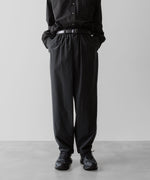 画像をギャラリービューアに読み込む, ssstein(シュタイン)の24AWコレクション WINDBREAKER EASY WIDE TROUSERS - BLACK 公式通販サイトsession福岡セレクトショップ
