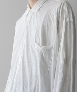 KANEMASA PHIL.-カネマサフィルの46G ARTISAN SHIRTのWHITE公式通販サイトsession福岡セレクトショップ