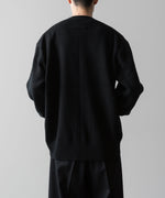 画像をギャラリービューアに読み込む, ssstein(シュタイン)の24AWコレクション EXTRA FINE WOOL KNIT CARDIGAN - BLACK 公式通販サイトsession福岡セレクトショップ
