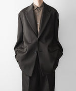 画像をギャラリービューアに読み込む, ssstein(シュタイン)のOVERSIZED SINGLE BREASTED LONG JACKET - GREY KHAKIの公式通販サイトsession福岡セレクトショップ
