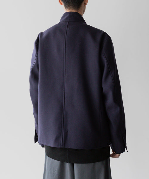 UJOH】W ZIP BLOUSON - NAVY | 公式通販サイト session(セッション)