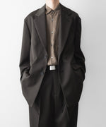 画像をギャラリービューアに読み込む, ssstein(シュタイン)のOVERSIZED SINGLE BREASTED LONG JACKET - GREY KHAKIの公式通販サイトsession福岡セレクトショップ
