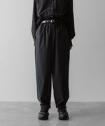 画像をギャラリービューアに読み込む, ssstein(シュタイン)の24AWコレクション WINDBREAKER EASY WIDE TROUSERS - BLACK 公式通販サイトsession福岡セレクトショップ
