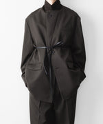 画像をギャラリービューアに読み込む, ssstein(シュタイン)のOVERSIZED SINGLE BREASTED LONG JACKET - GREY KHAKIの公式通販サイトsession福岡セレクトショップ
