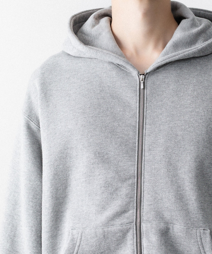 ssstein(シュタイン)のLOOPWHEEL COTTON SWEAT ZIP HOODY - GREYの公式通販サイトsession福岡セレクトショップ
