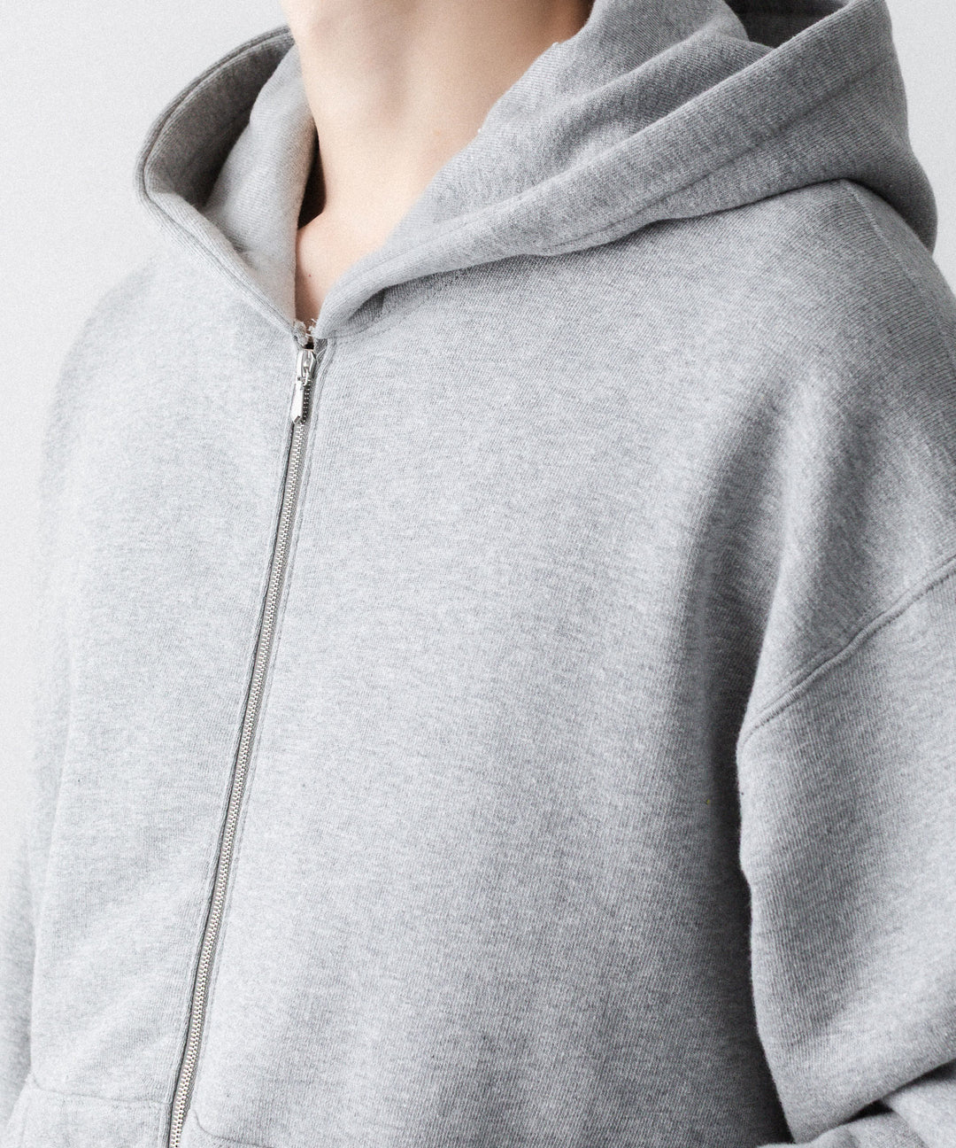 ssstein(シュタイン)のLOOPWHEEL COTTON SWEAT ZIP HOODY - GREYの公式通販サイトsession福岡セレクトショップ
