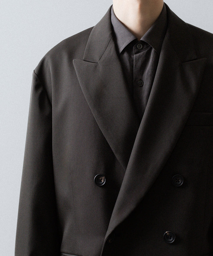ssstein(シュタイン)のOVERSIZED DOUBLE BREASTED JACKET - GREY KHAKIの公式通販サイトsession福岡セレクトショップ