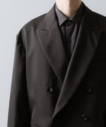 画像をギャラリービューアに読み込む, ssstein(シュタイン)のOVERSIZED DOUBLE BREASTED JACKET - GREY KHAKIの公式通販サイトsession福岡セレクトショップ
