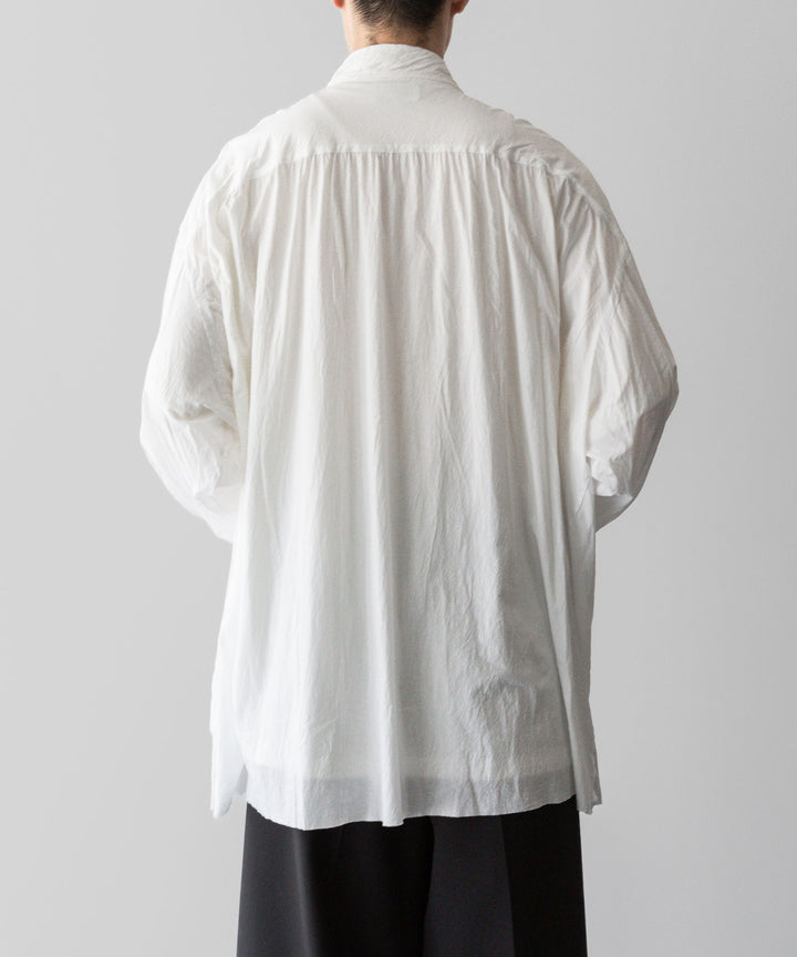 KANEMASA PHIL.-カネマサフィルの46G ARTISAN SHIRTのWHITE公式通販サイトsession福岡セレクトショップ
