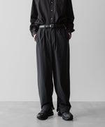 画像をギャラリービューアに読み込む, ssstein(シュタイン)の24AWコレクション WINDBREAKER EASY WIDE TROUSERS - BLACK 公式通販サイトsession福岡セレクトショップ
