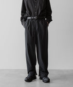 画像をギャラリービューアに読み込む, ssstein(シュタイン)の24AWコレクション WINDBREAKER EASY WIDE TROUSERS - BLACK 公式通販サイトsession福岡セレクトショップ
