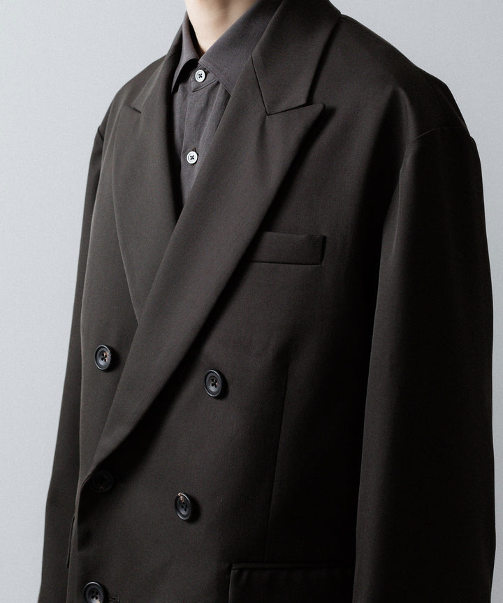 ssstein(シュタイン)のOVERSIZED DOUBLE BREASTED JACKET - GREY KHAKIの公式通販サイトsession福岡セレクトショップ