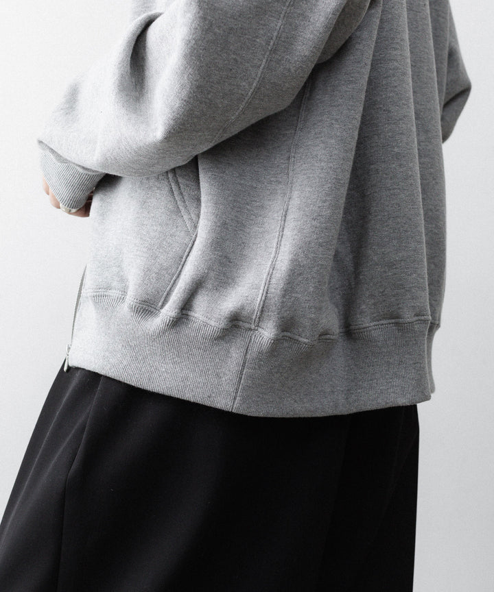 ssstein(シュタイン)のLOOPWHEEL COTTON SWEAT ZIP HOODY - GREYの公式通販サイトsession福岡セレクトショップ