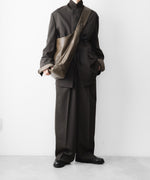 画像をギャラリービューアに読み込む, 【ssstein】GOAT LEATHER SHOULDER BAG - OLIVE
